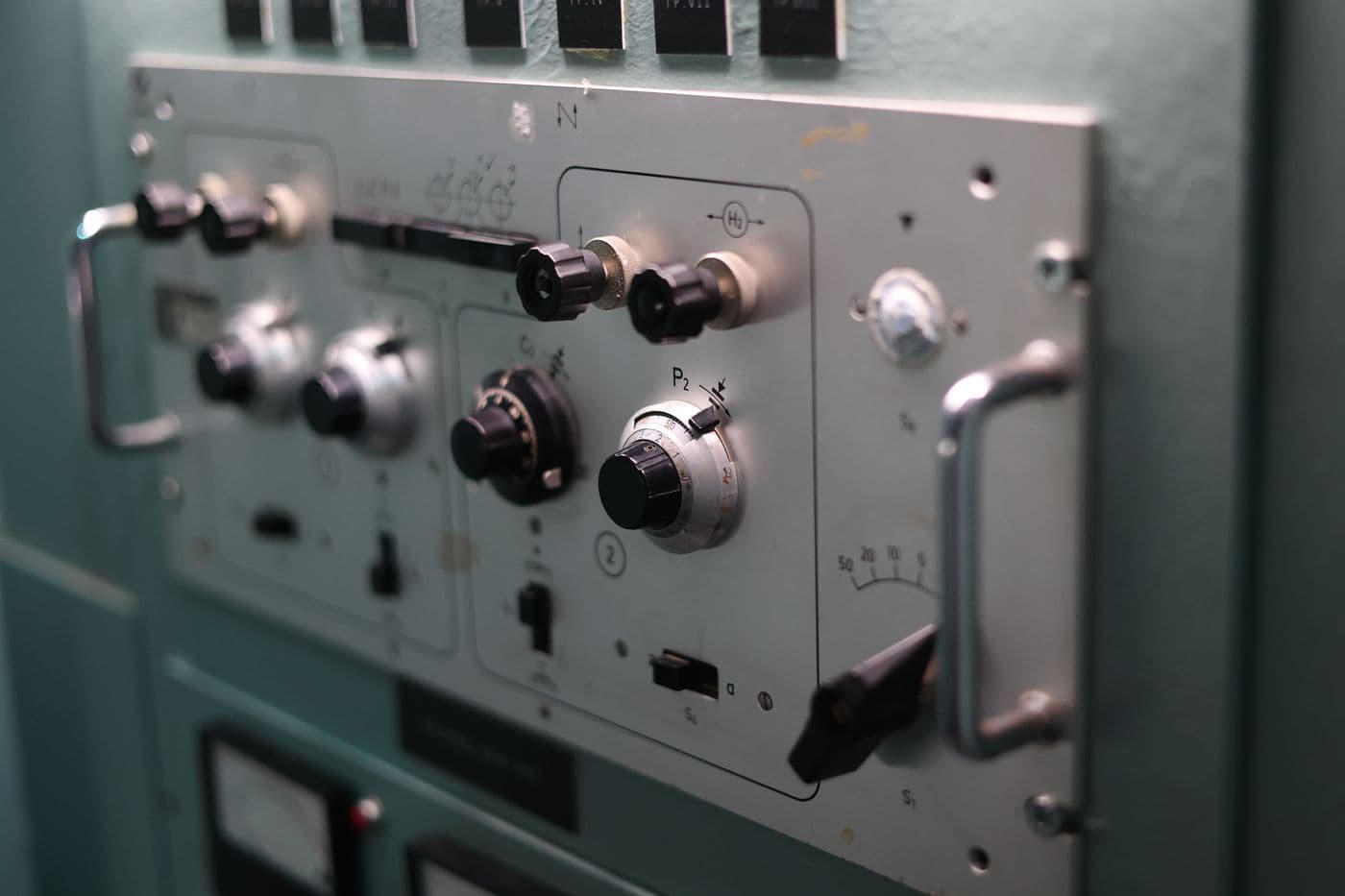 A monitoring and control room