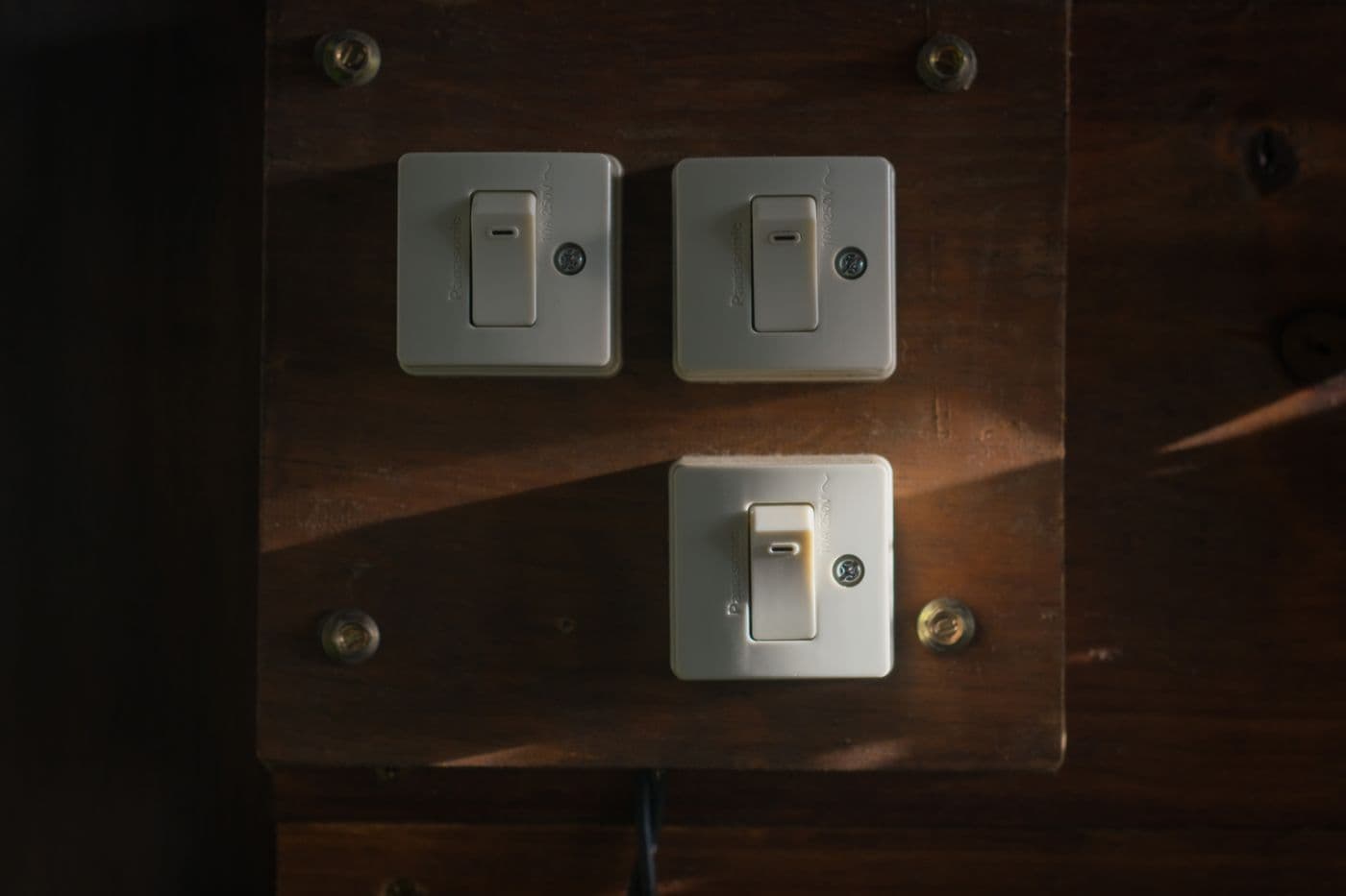 A switchboard under assembly