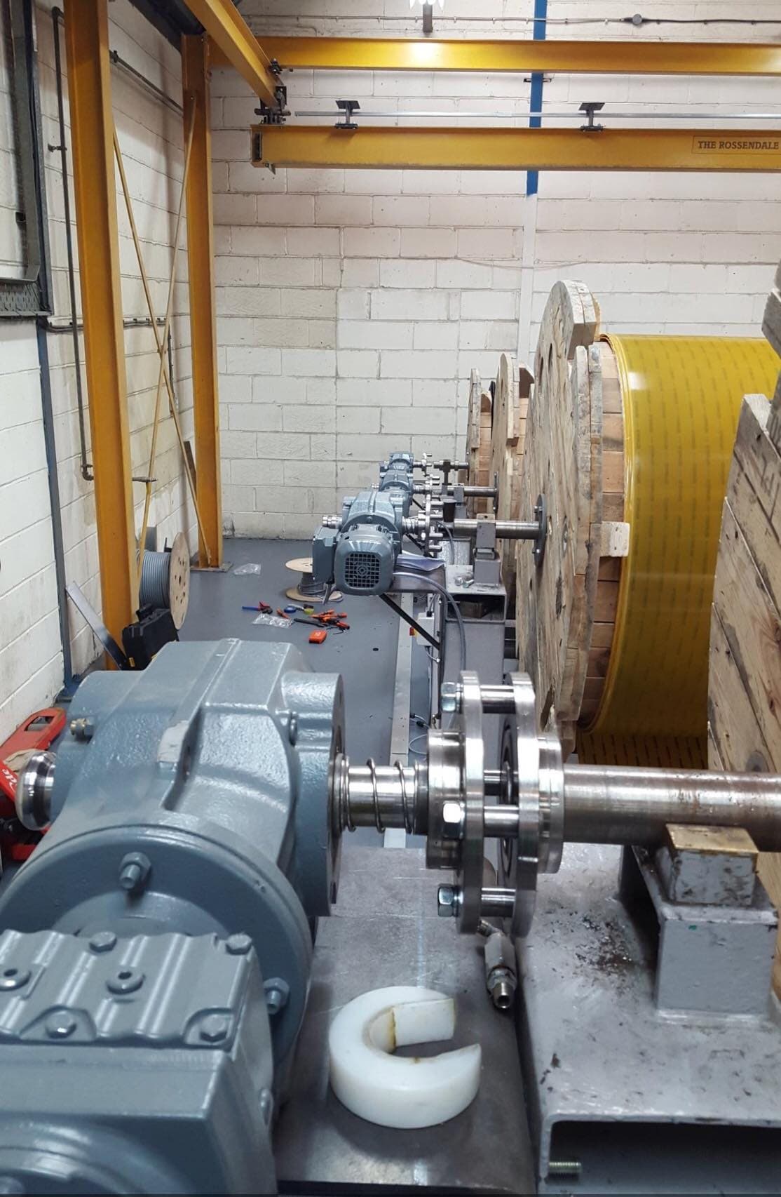 Platinum mine — gear unit repair and transmission supply — Zimplats, Zimbabwe